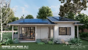 Approach View of Sidekick Model XL-1 Semi-Custom ADU