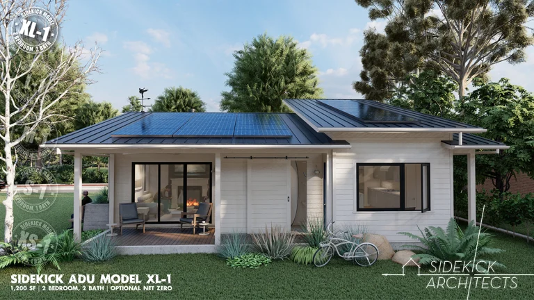 Approach View of Sidekick Model XL-1 Semi-Custom ADU